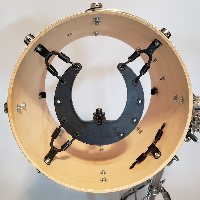 Kelly SHU Composite™ inside a 14 inch tom drum.