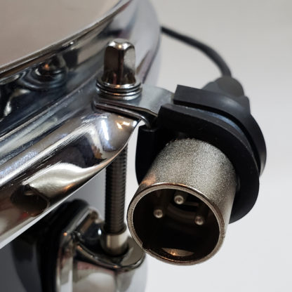 Detail image of the Kelly SHU Connectorz external XLR Connector for drums.