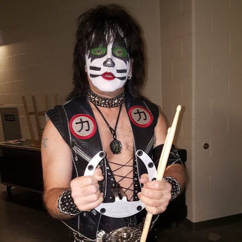 Kelly SHU™ System Endorsing Artist Eric Singer w/ KISS