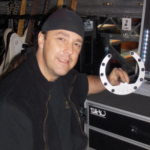 Kelly SHU™ System Endorsing Drum Technician Benoit Brideau