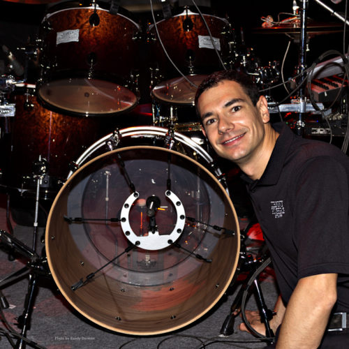 Kelly SHU™ System Endorsing Drum Technician Brian Parkos