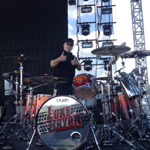 Kelly SHU™ System Endorsing Drum Technician Tony Adams