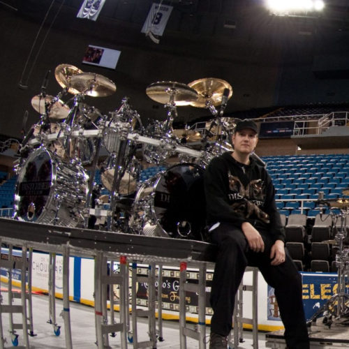 Kelly SHU™ System Endorsing Drum Technician Nick Engle