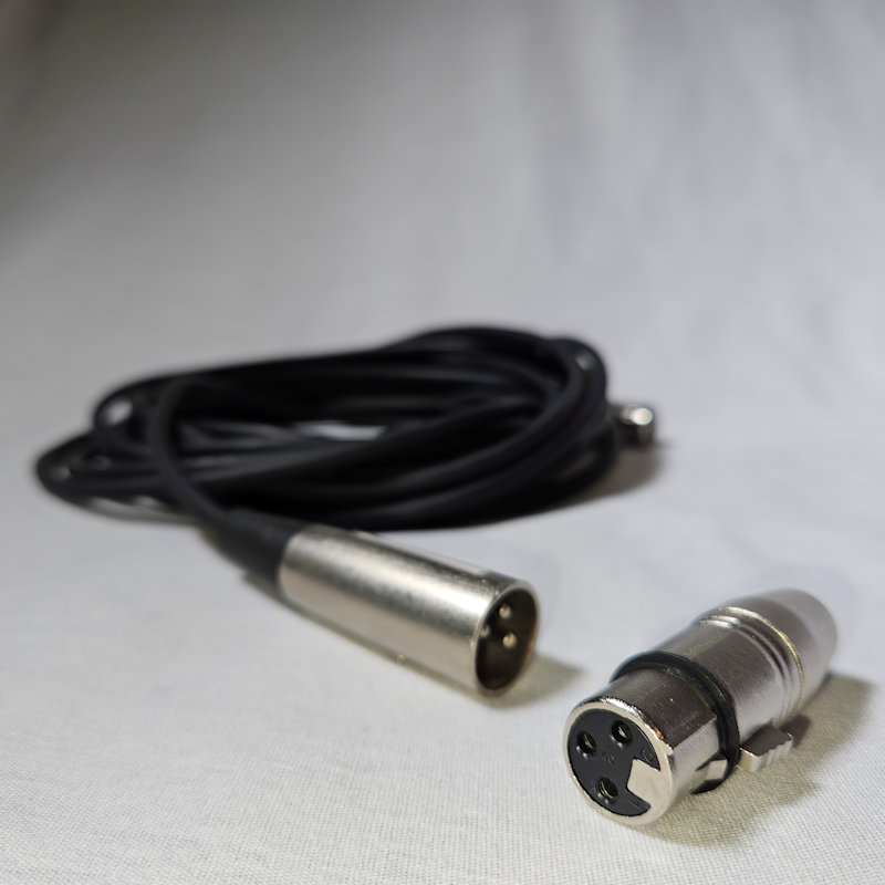 XLR 3.5mm to TRS Audio Cable - The Kelly SHU PLUGZ™